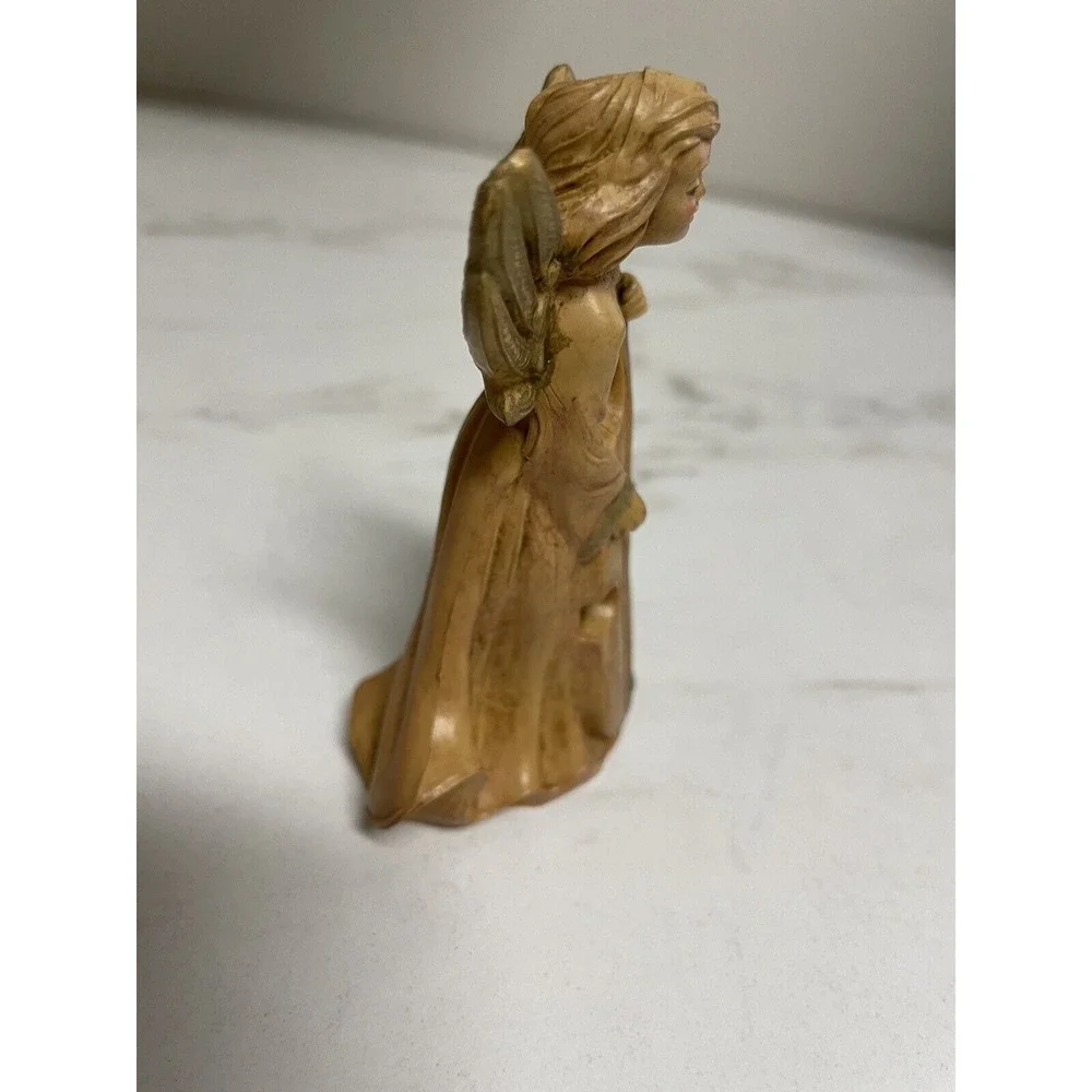 Set of‎ 3 Vintage Italy Euromarchi? Resin Musical Angels 4
